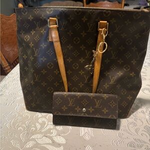 ✅AUTHENTIC LARGE SHOULDER TOTE BAG LOUIS VUITTON